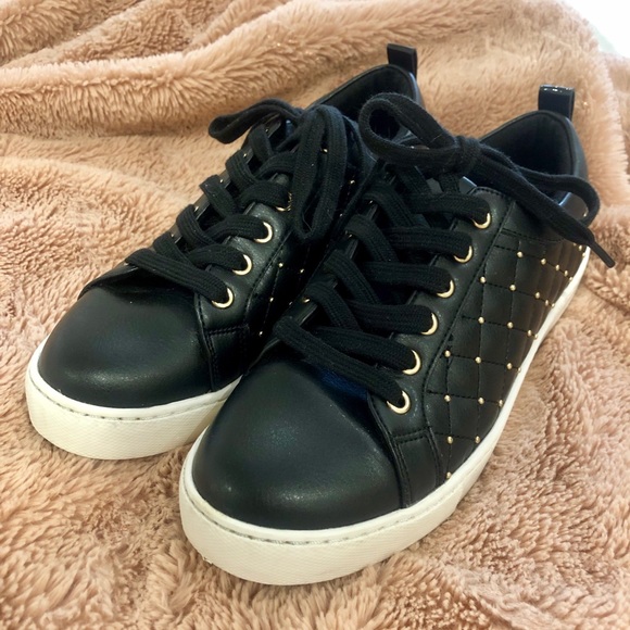 ALDO sneakers with gold studs! with original box! - Picture 3 of 4